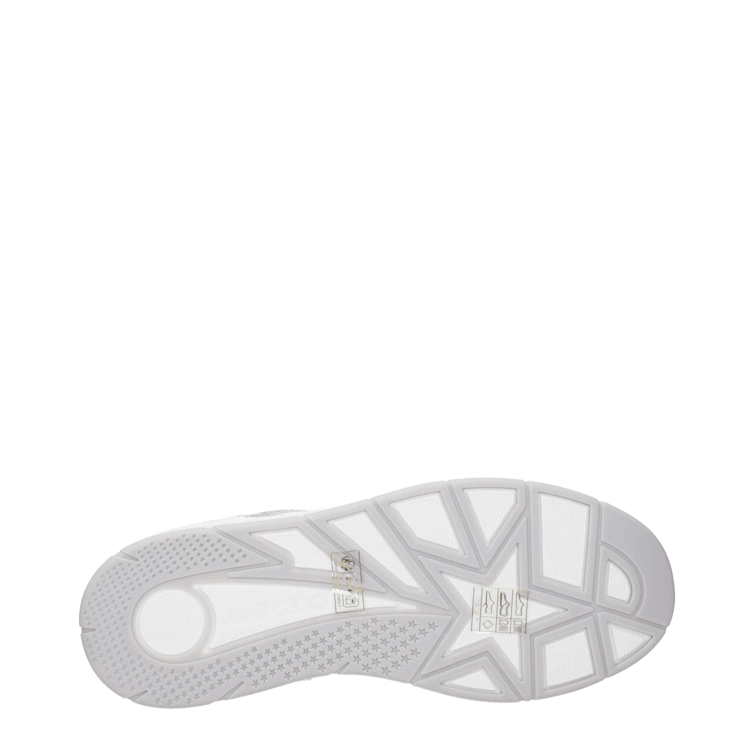 Jimmy Choo White Leather Low Top