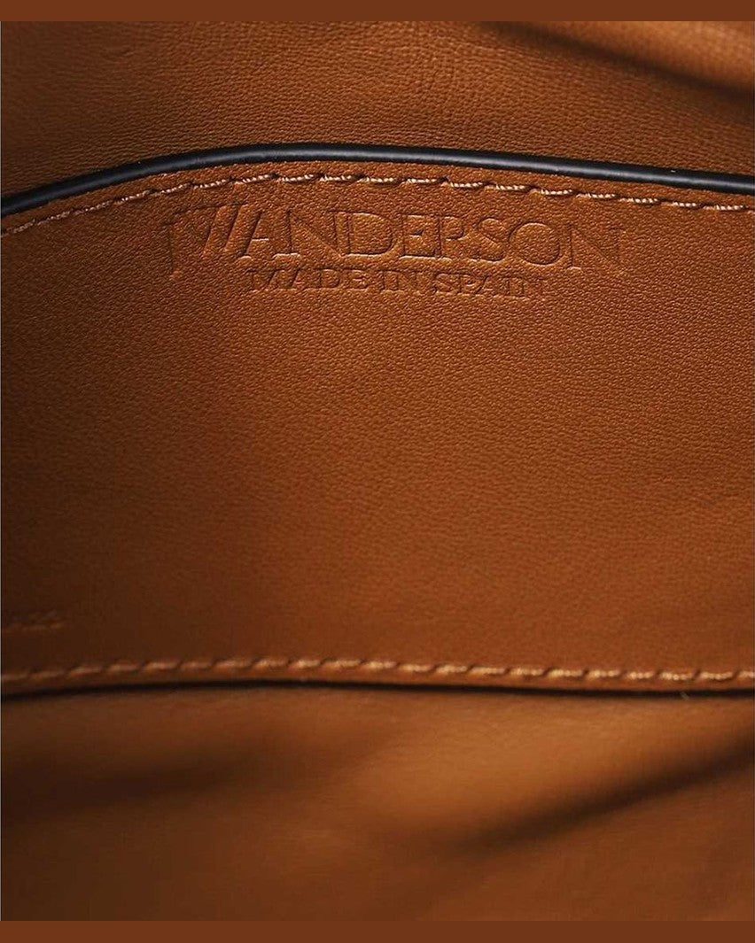 Jw Anderson Brown Canvas Shoulder Bag Glam Steals