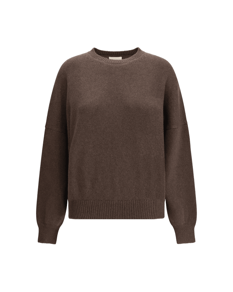 Khaite Brown Cashmere Sweater Glam Steals