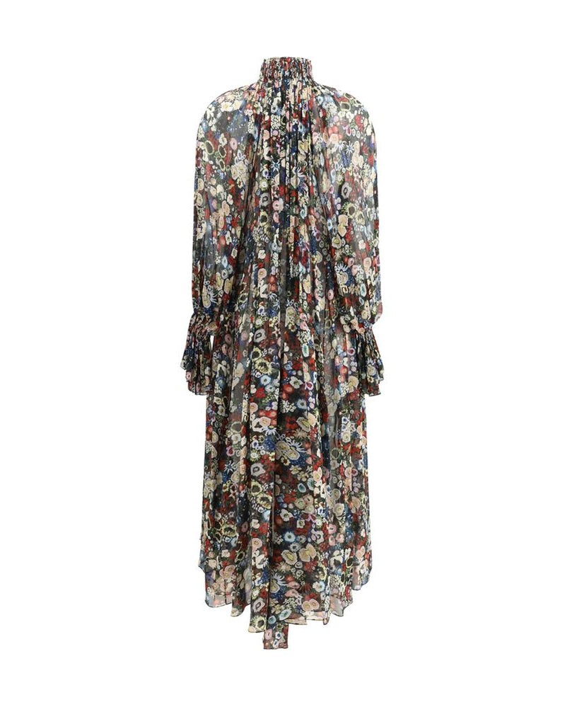 Khaite Multicolor Silk Casual Dress Glam Steals