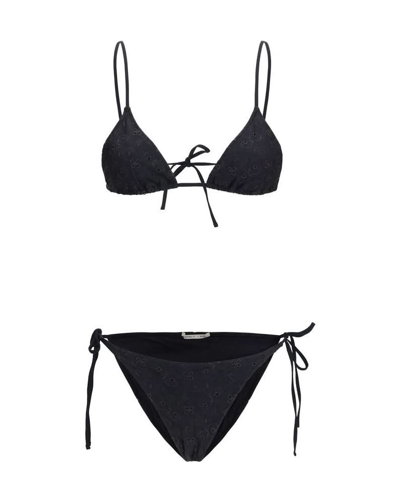 Kristina Ti Black Polyester Bikini Glam Steals