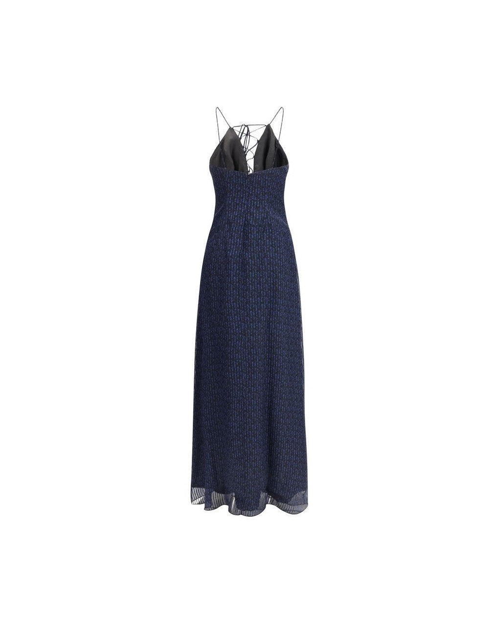 Kristina Ti Blue Silk Casual Dress