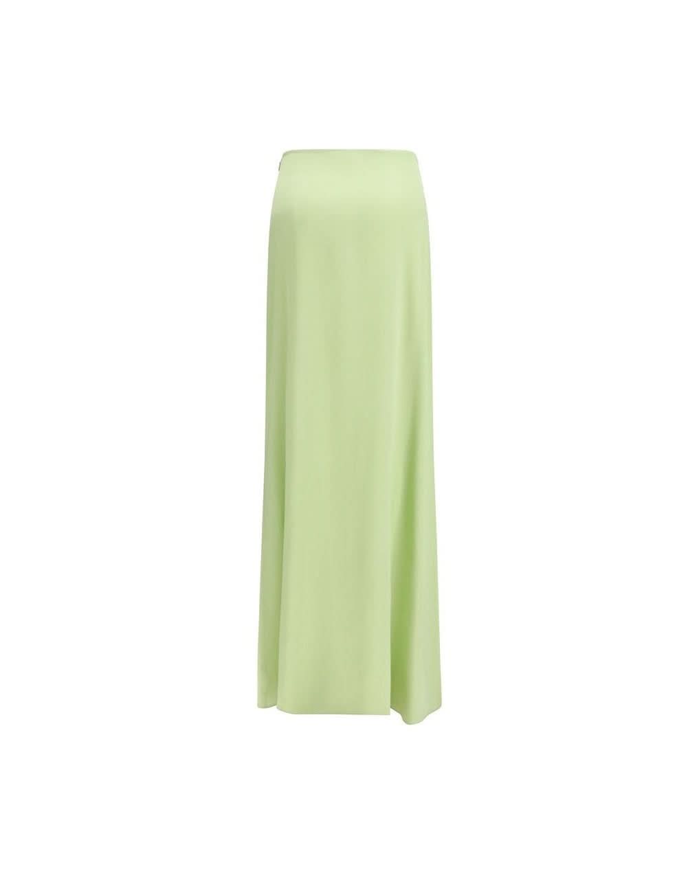 Kristina Ti Silk Long Skirt