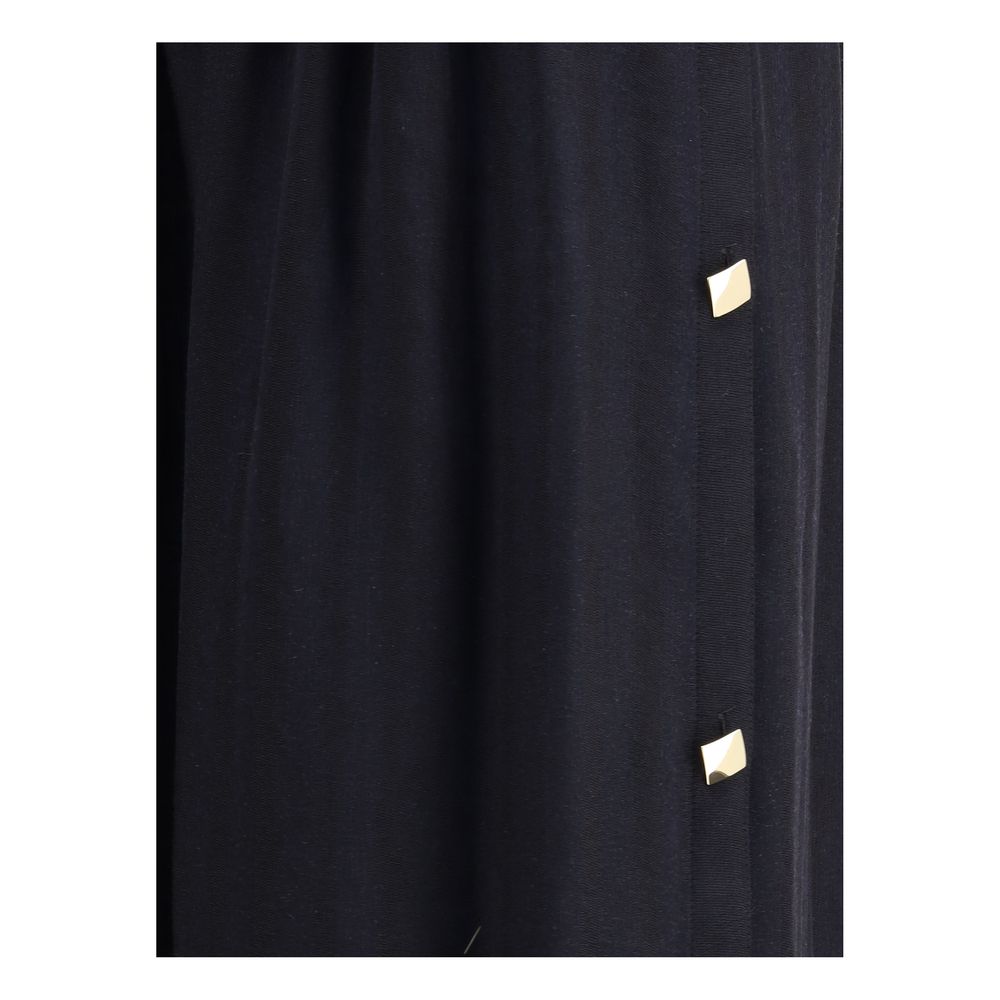Kristina Ti Wool and Silk Long Skirt Glam Steals
