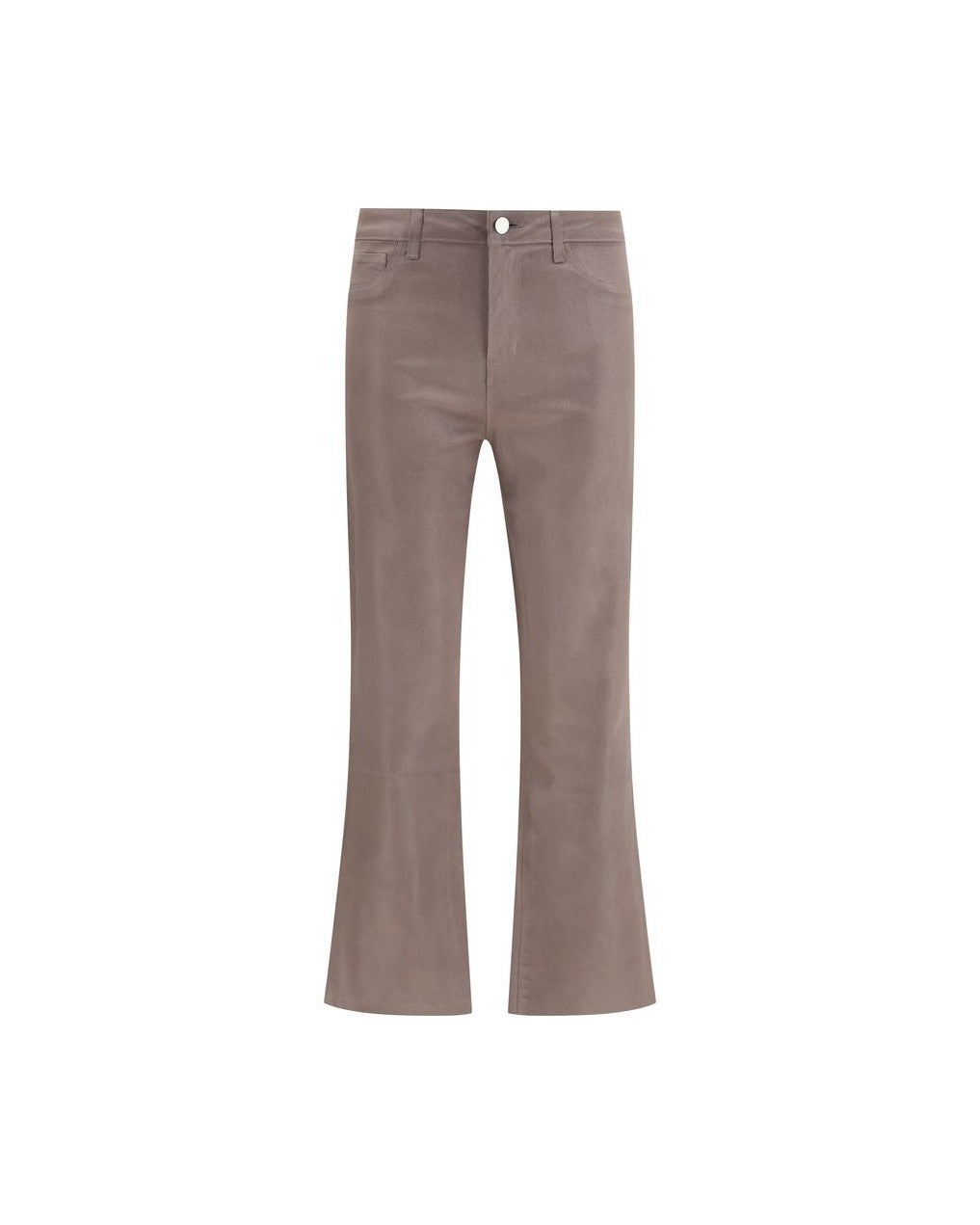 L'agence Beige Cotton Pant Glam Steals