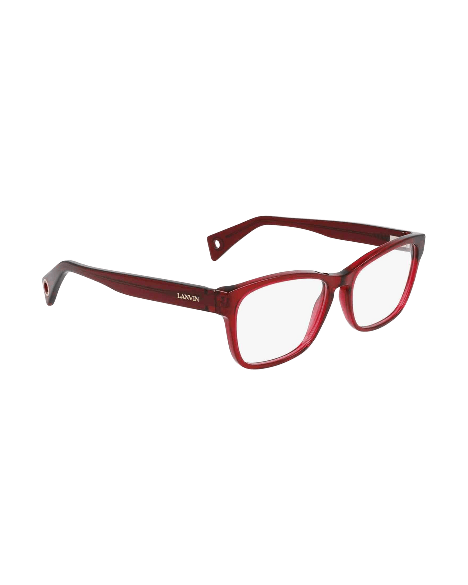 Lanvin Acetate Red Frame Glam Steals