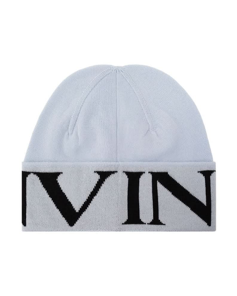 Lanvin Blue Wool Virgin Beanie Beanies
