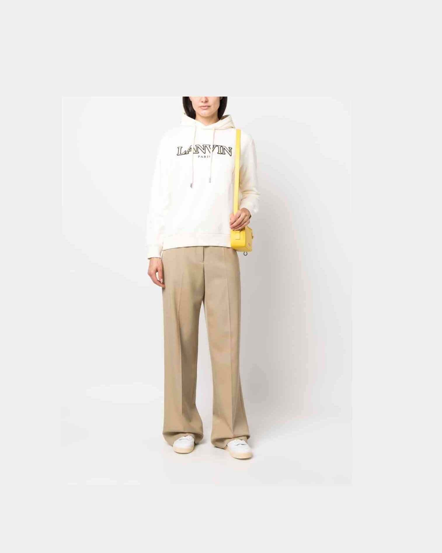 Lanvin White Sweater Hoodies
