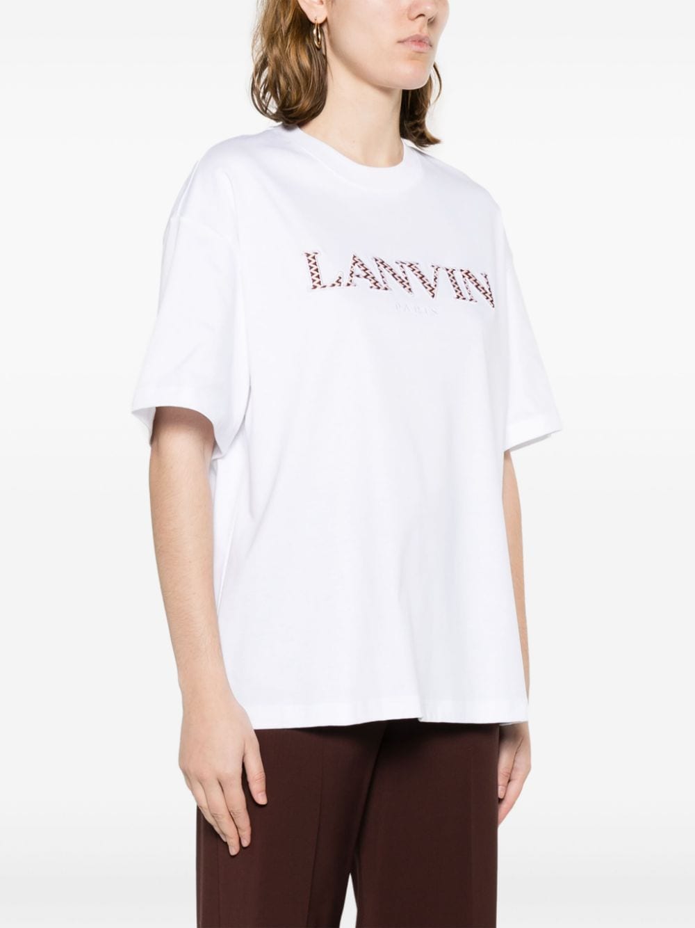 Lanvin White T-shirt Glam Steals