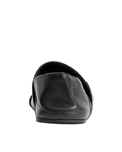 Loewe Black Calfskin Slippers Glam Steals