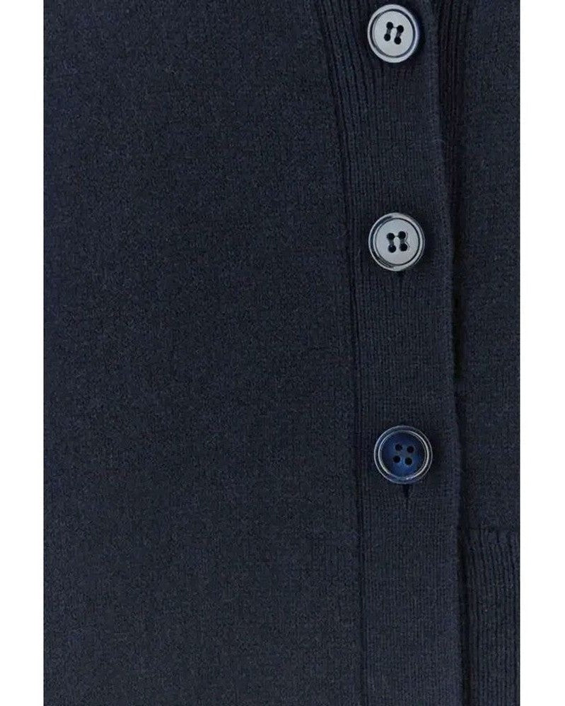 Loewe Blue Cashmere Cardigan