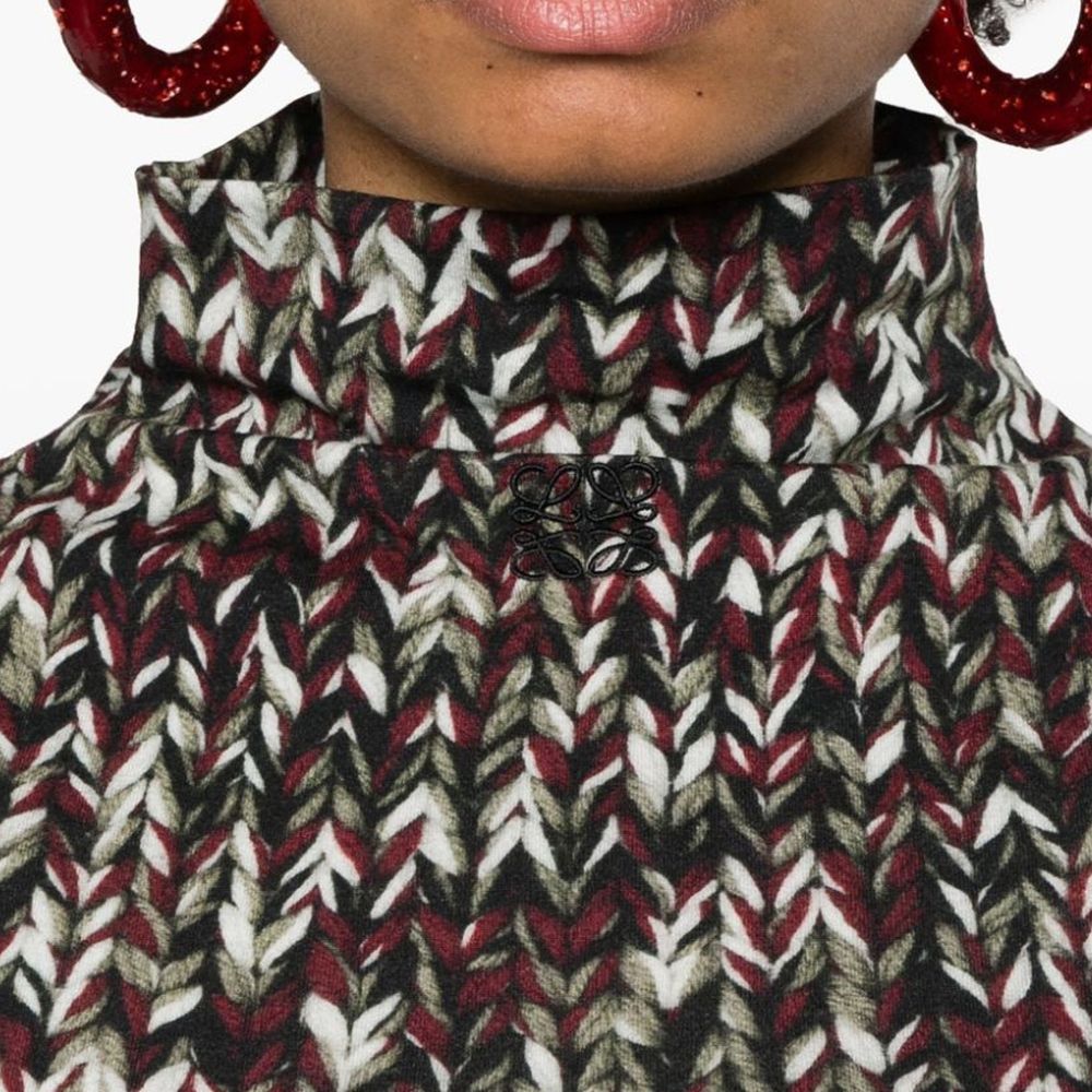 Loewe Cotton Long Sleeves T-Shirt Glam Steals