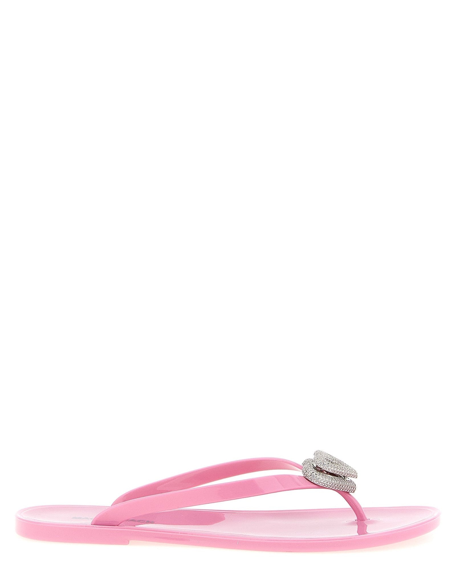 Mach & Mach Double Heart Sandals Glam Steals
