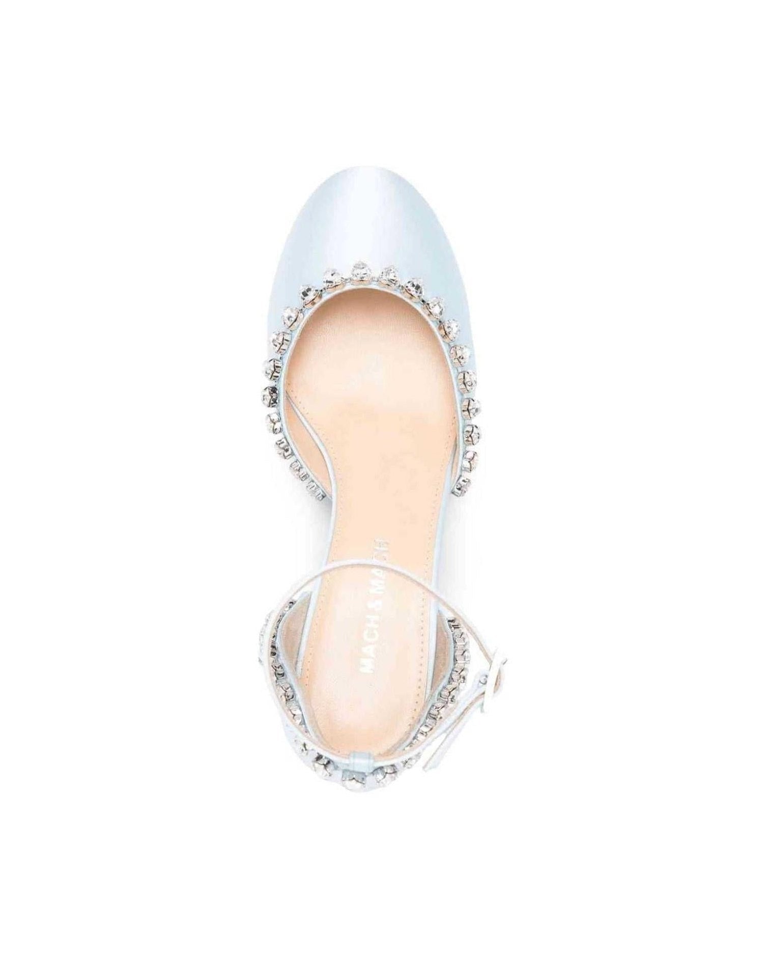 Mach & Mach Pre Clear Blue Heel Glam Steals