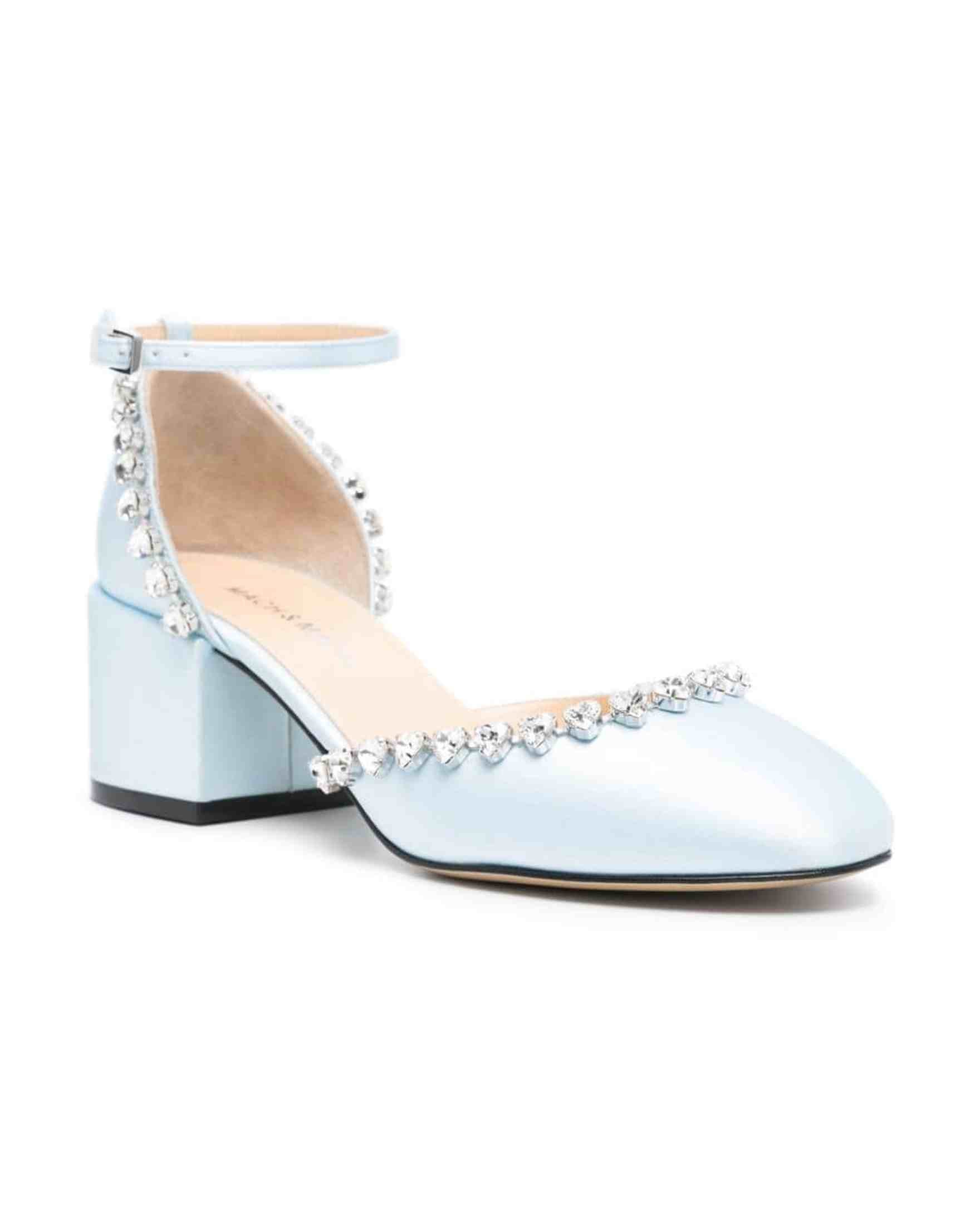 Mach & Mach Pre Clear Blue Heel Glam Steals