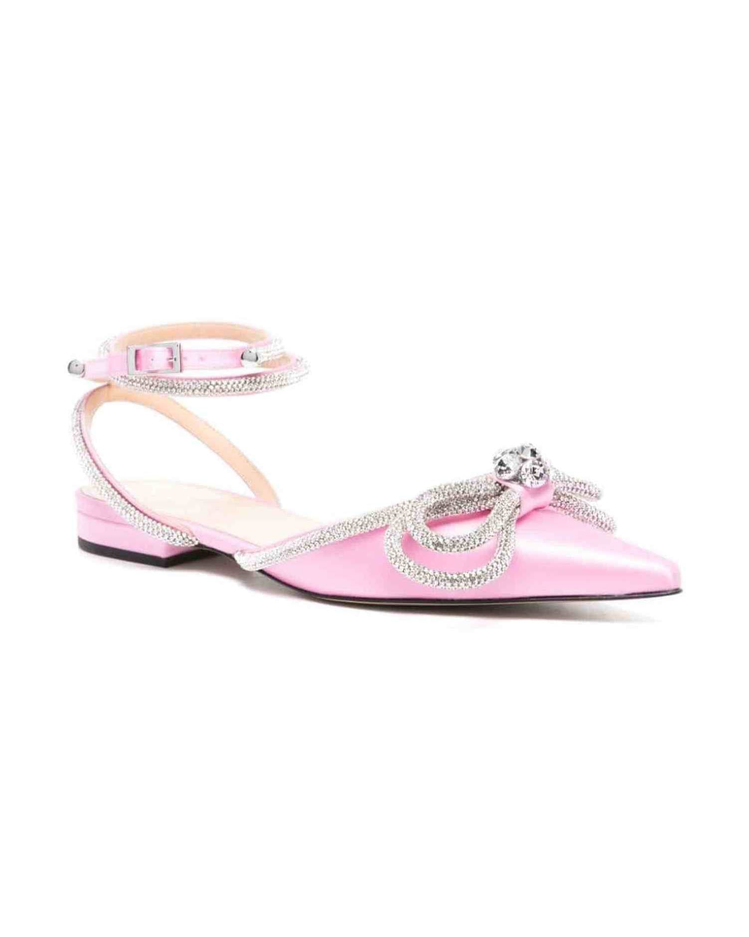Mach & Mach Pre Pink Flat Shoes Glam Steals