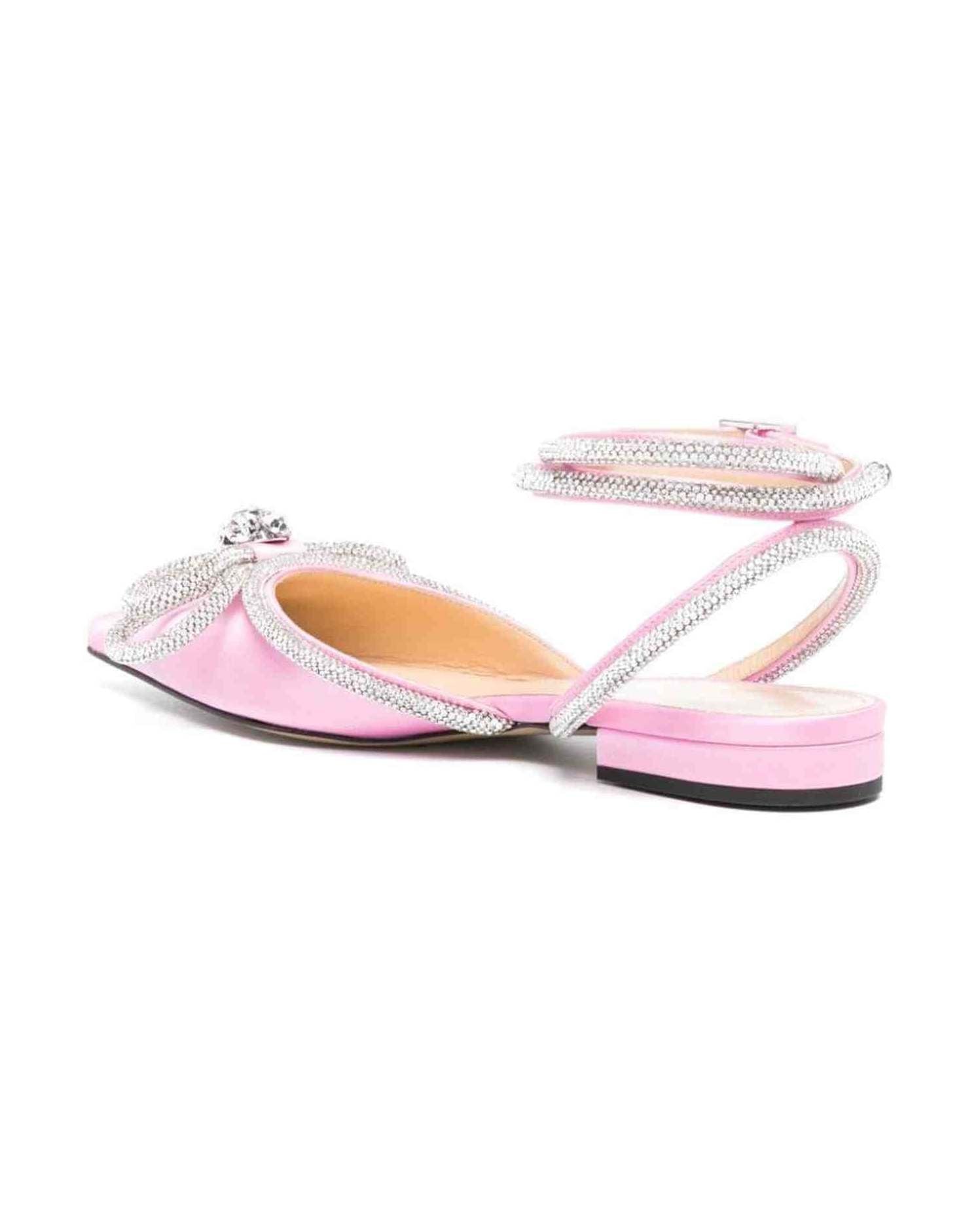 Mach & Mach Pre Pink Flat Shoes Glam Steals