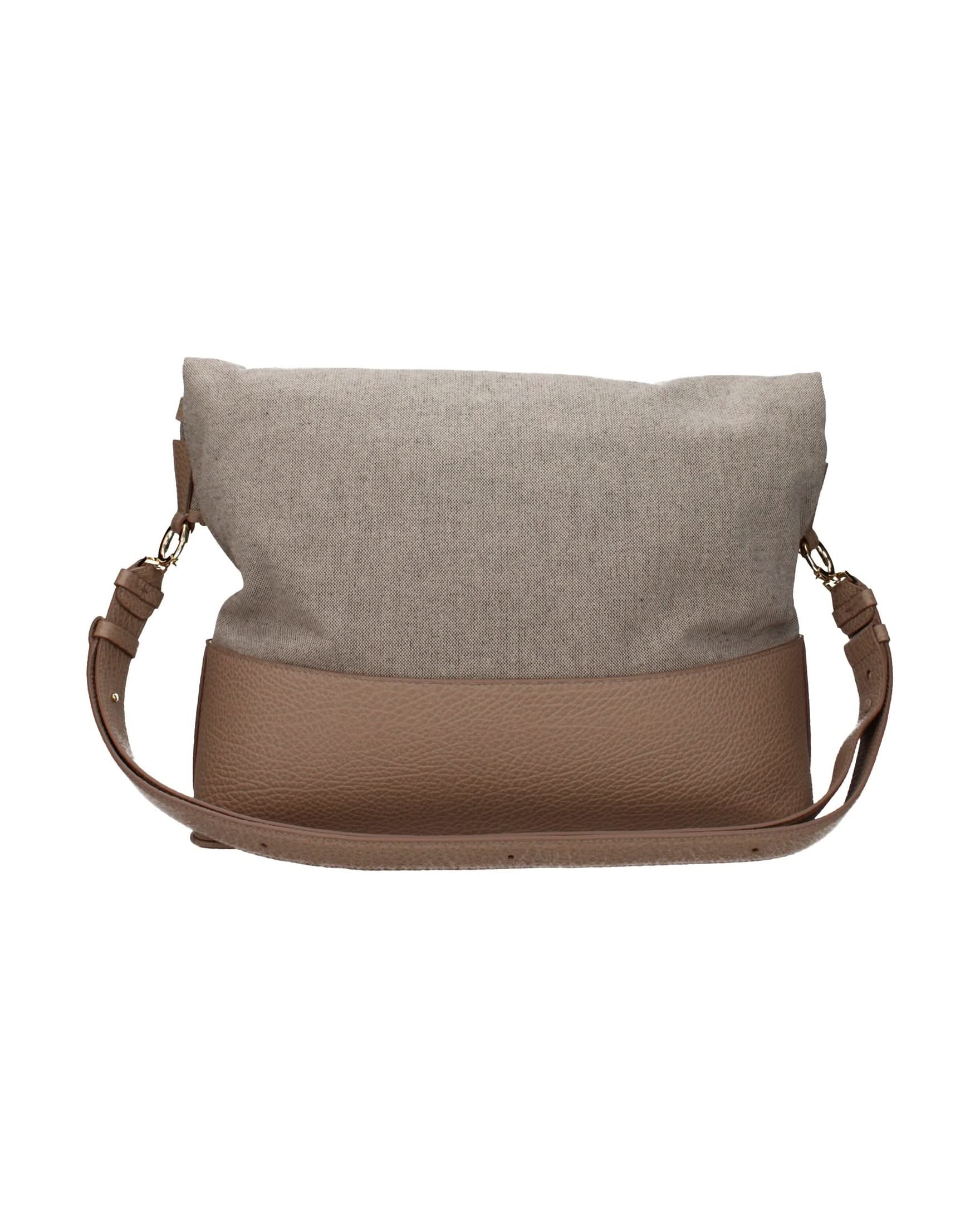 Maison Margiela Beige Fabric Shoulder Bag Handbags