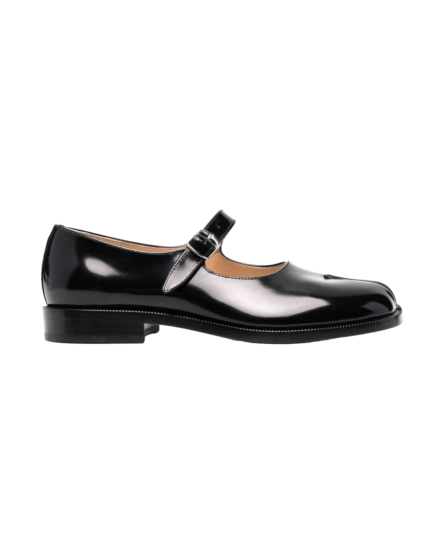 Maison Margiela Black Flat Shoes Glam Steals