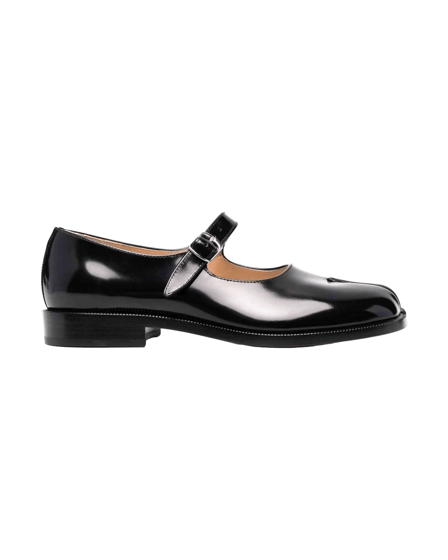Maison Margiela Black Flat Shoes Glam Steals