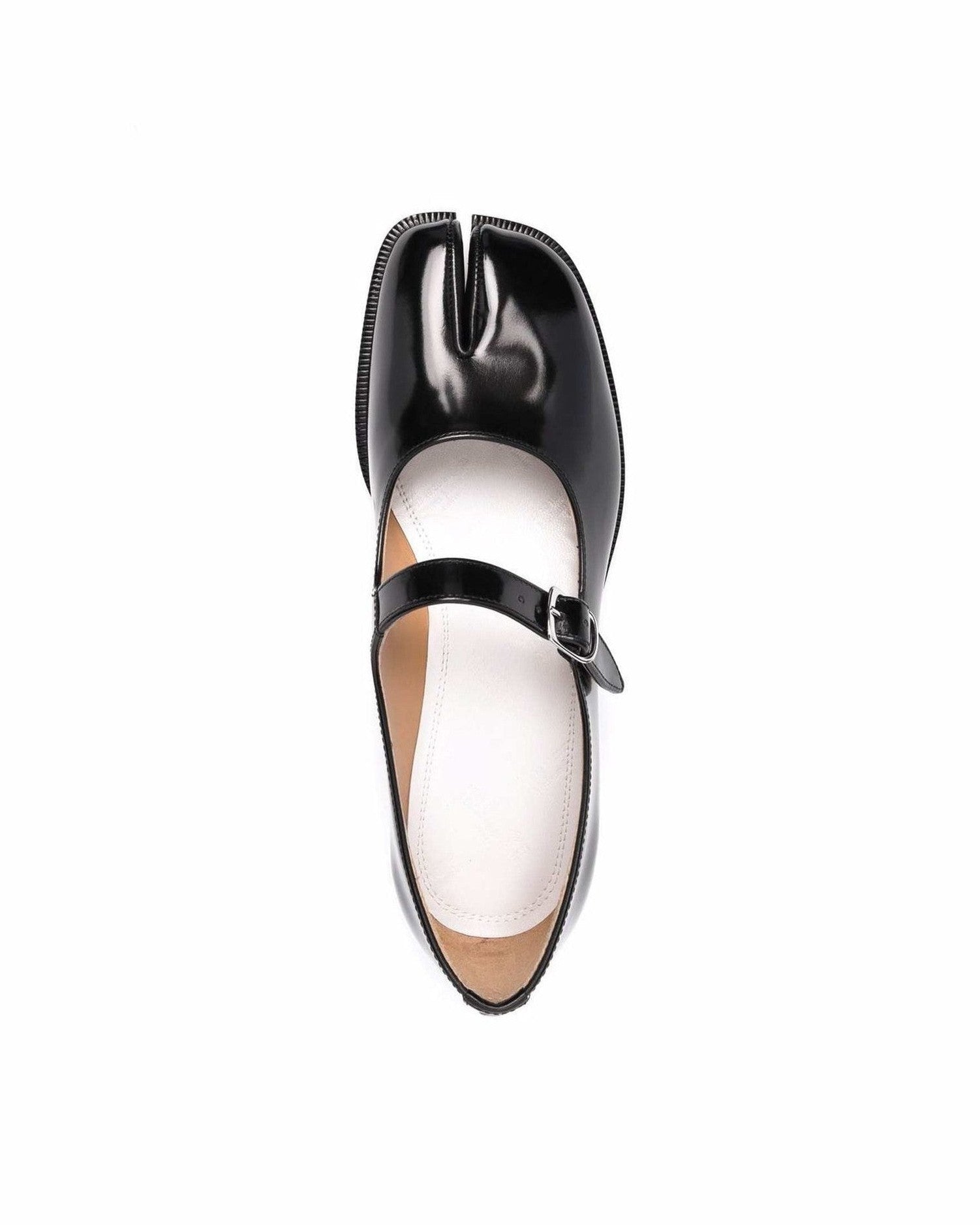Maison Margiela Black Flat Shoes Glam Steals