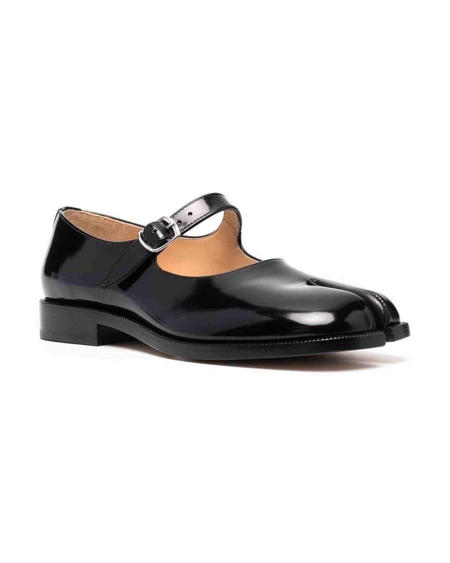 Maison Margiela Black Flat Shoes Glam Steals