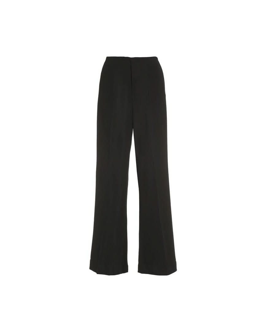 Maison Margiela Black Viscose Pant