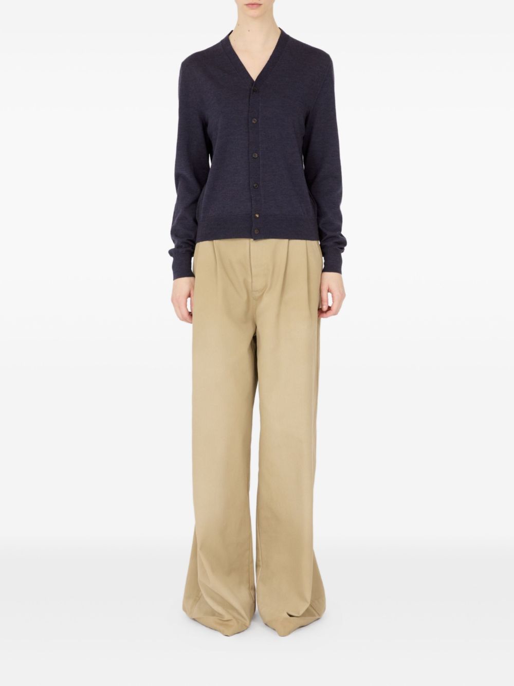 Maison Margiela Blue Sweater Glam Steals