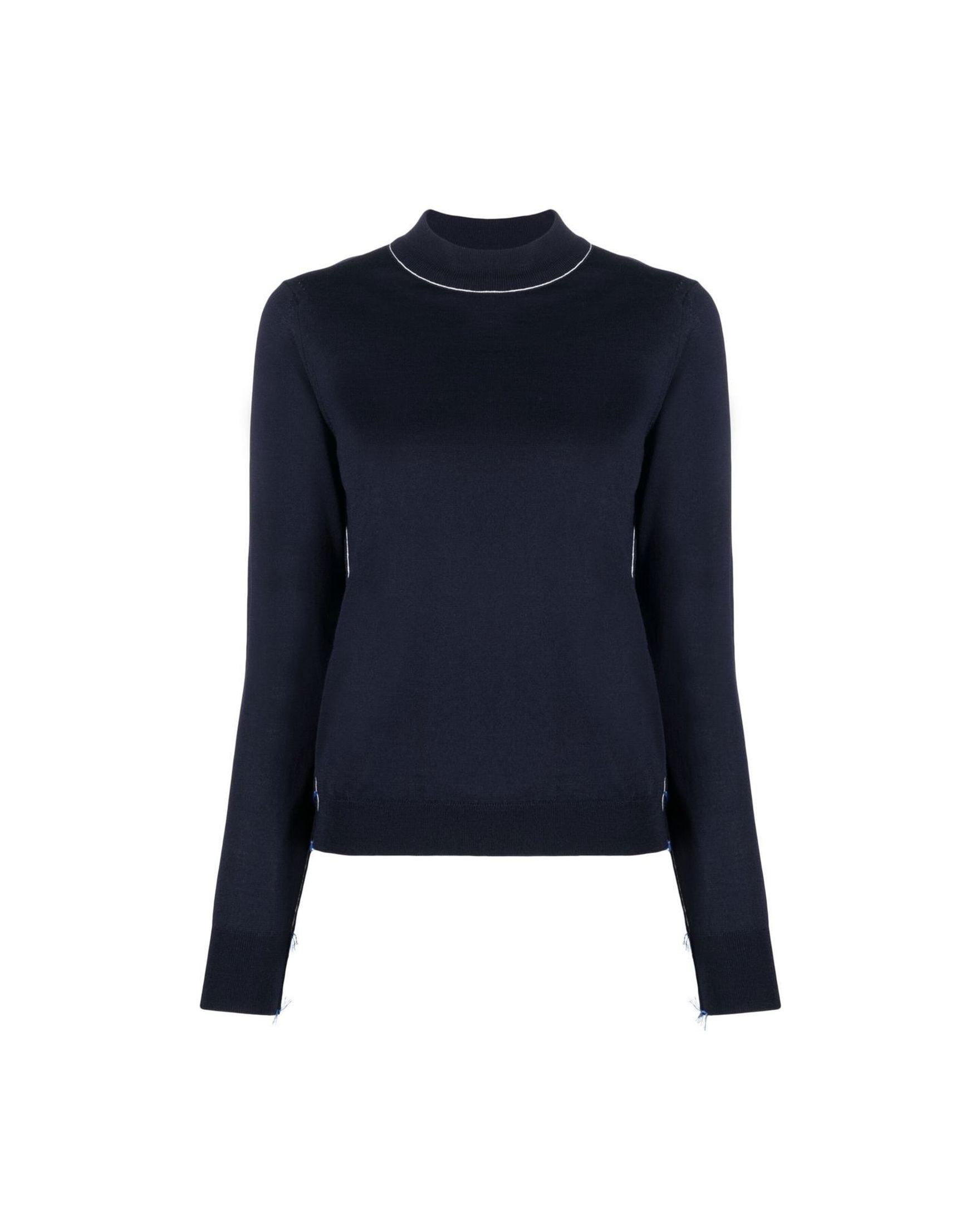 Maison Margiela Blue Sweater Glam Steals