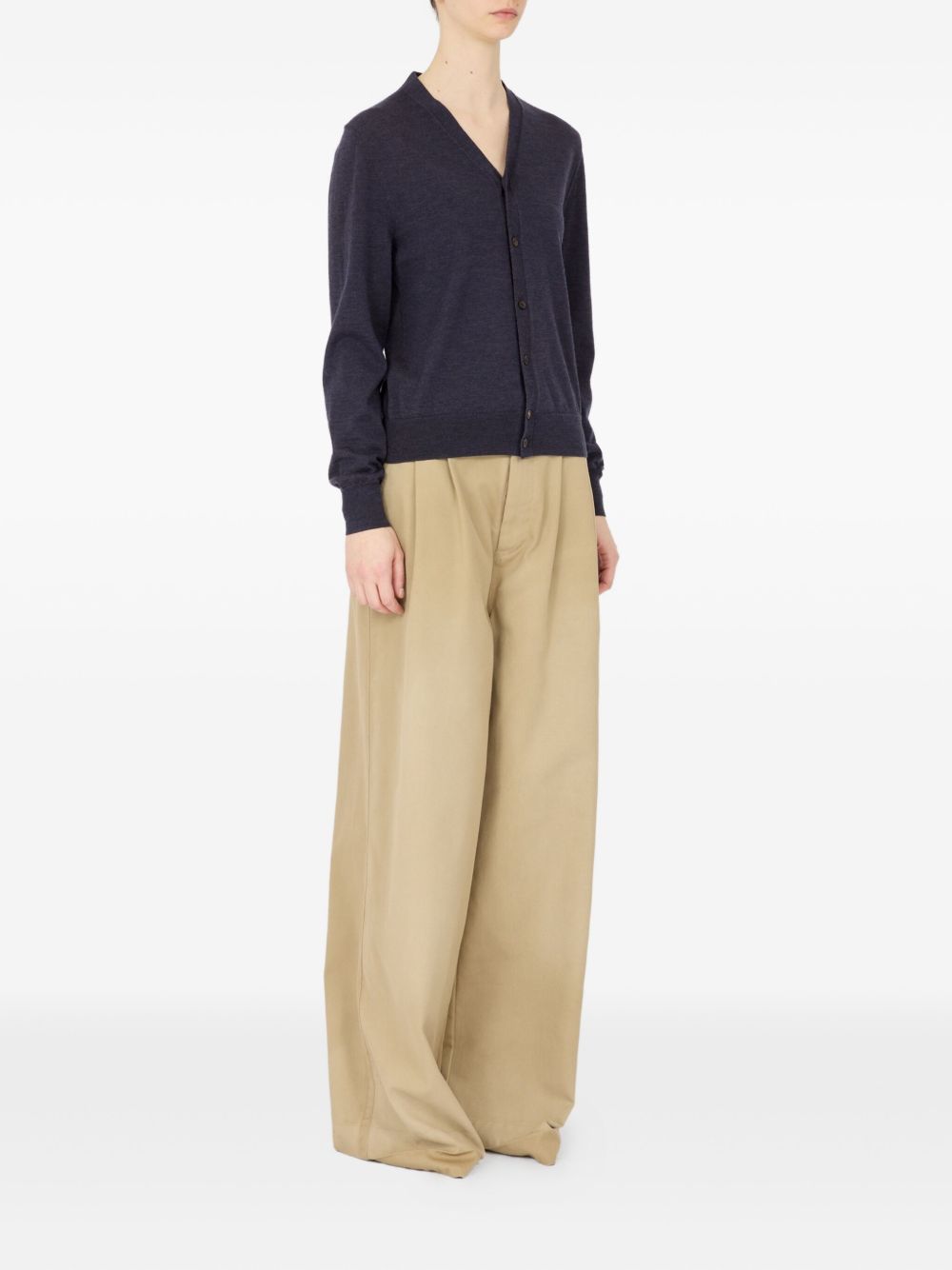 Maison Margiela Blue Sweater Glam Steals