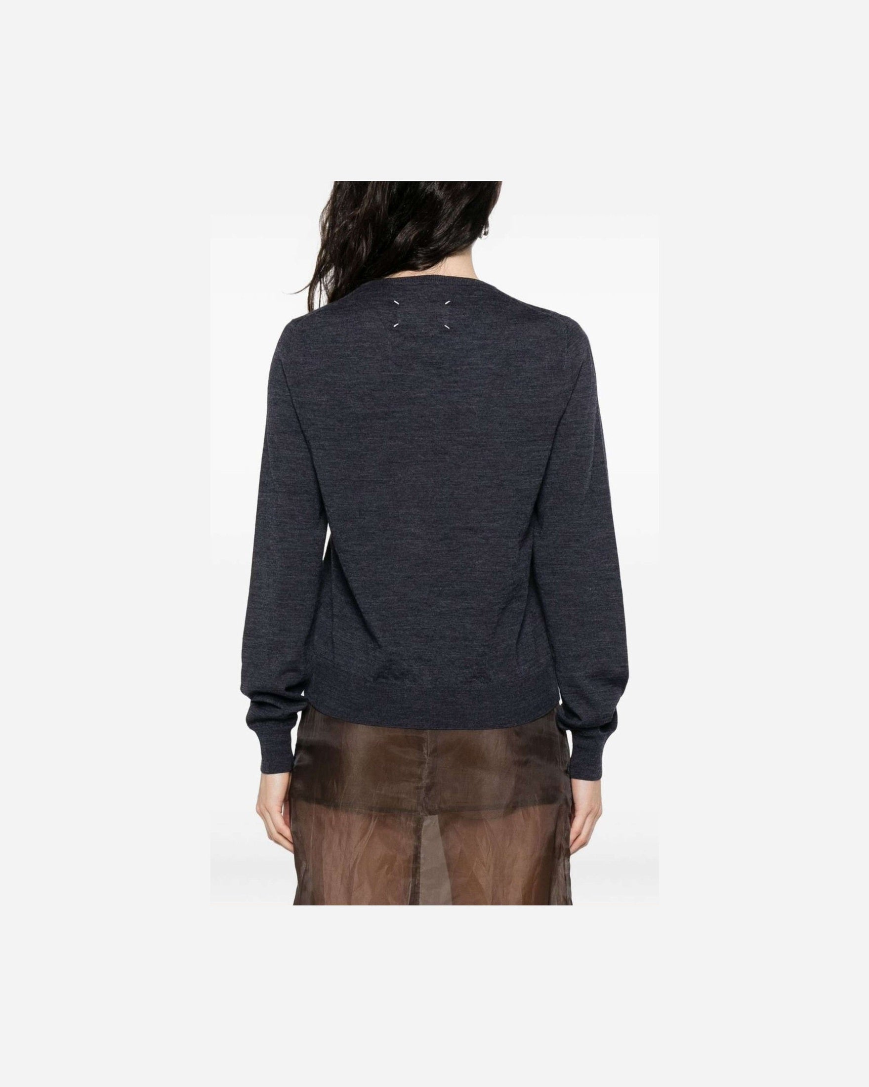 Maison Margiela Blue Sweater Glam Steals