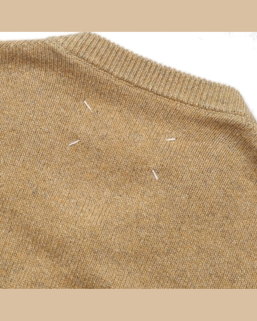 Maison Margiela Brown Cashmere Sweatshirt Glam Steals
