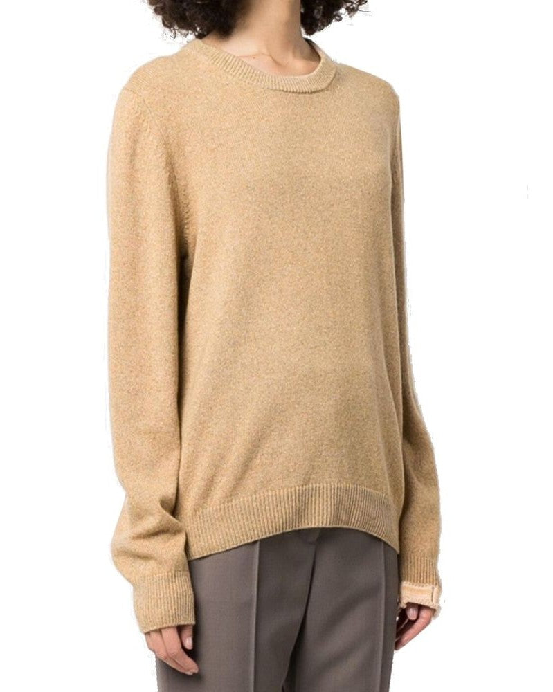 Maison Margiela Brown Cashmere Sweatshirt Glam Steals