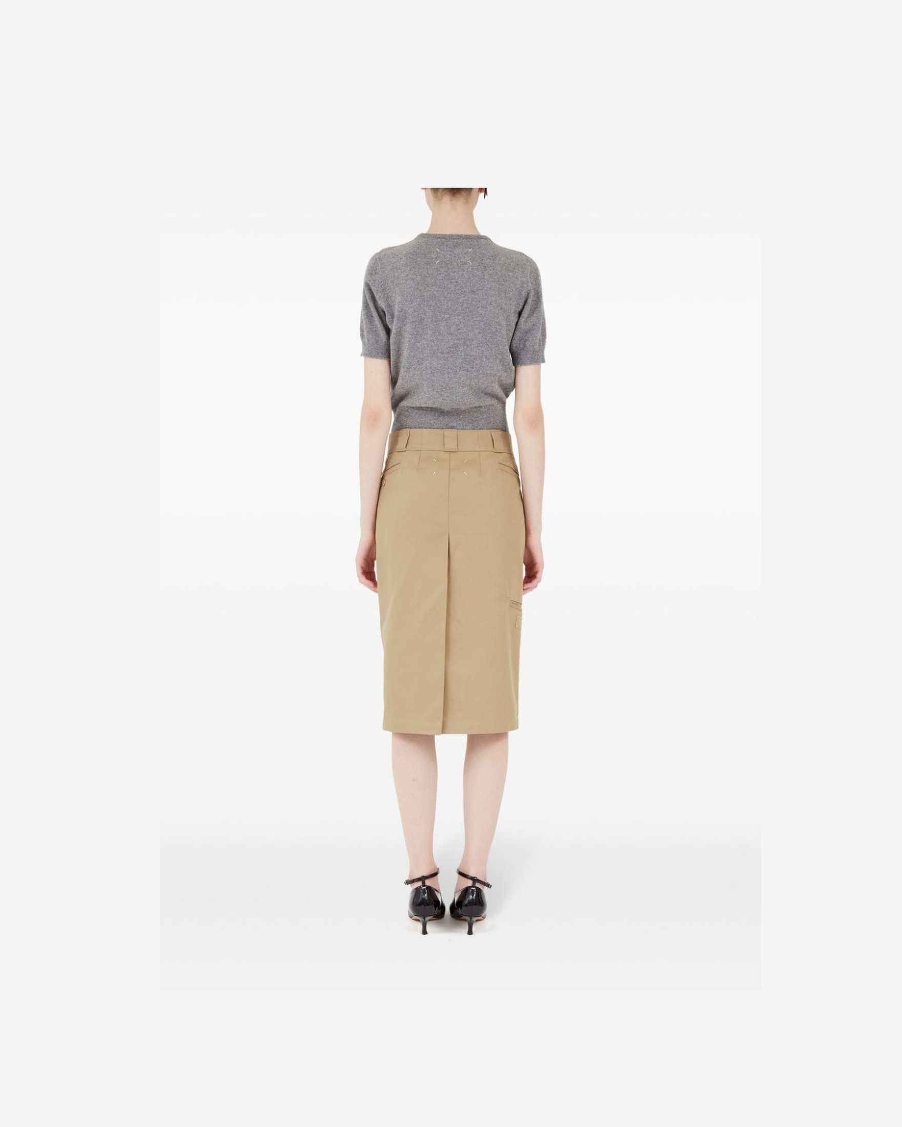 Maison Margiela Camel Skirt Glam Steals