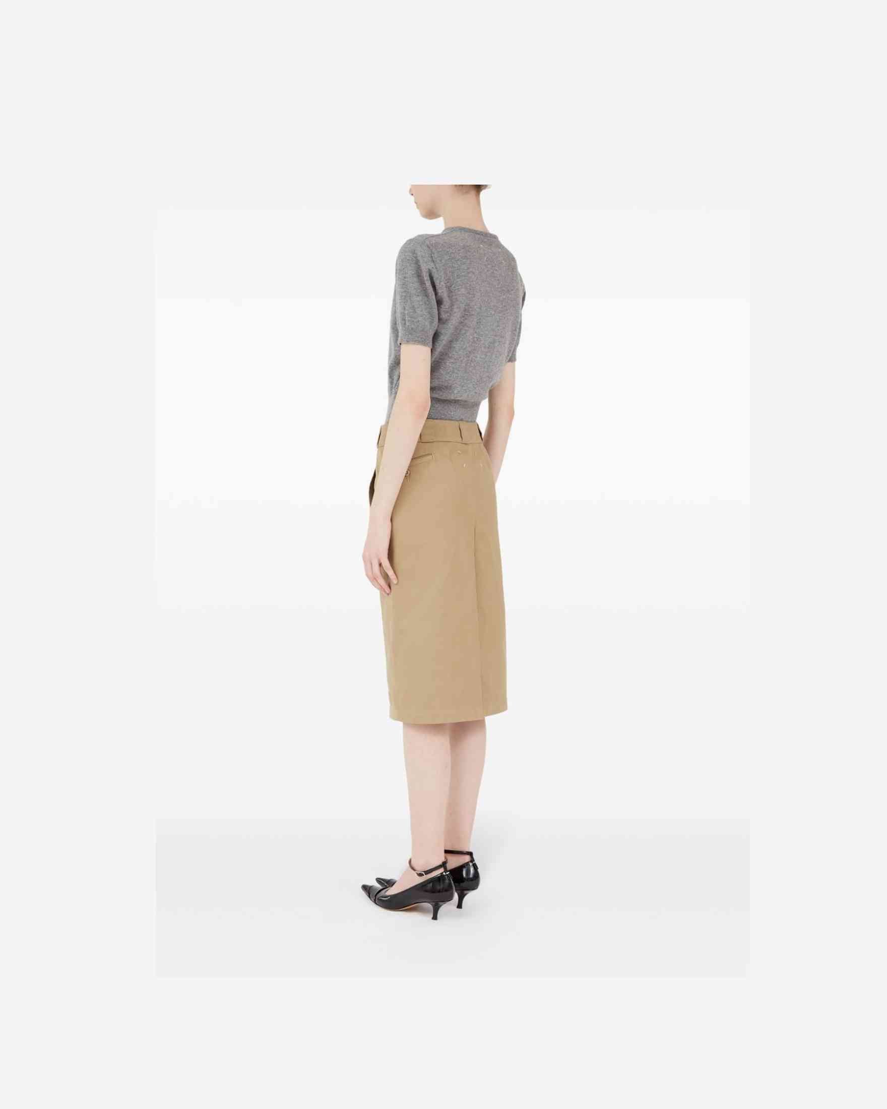 Maison Margiela Camel Skirt Glam Steals