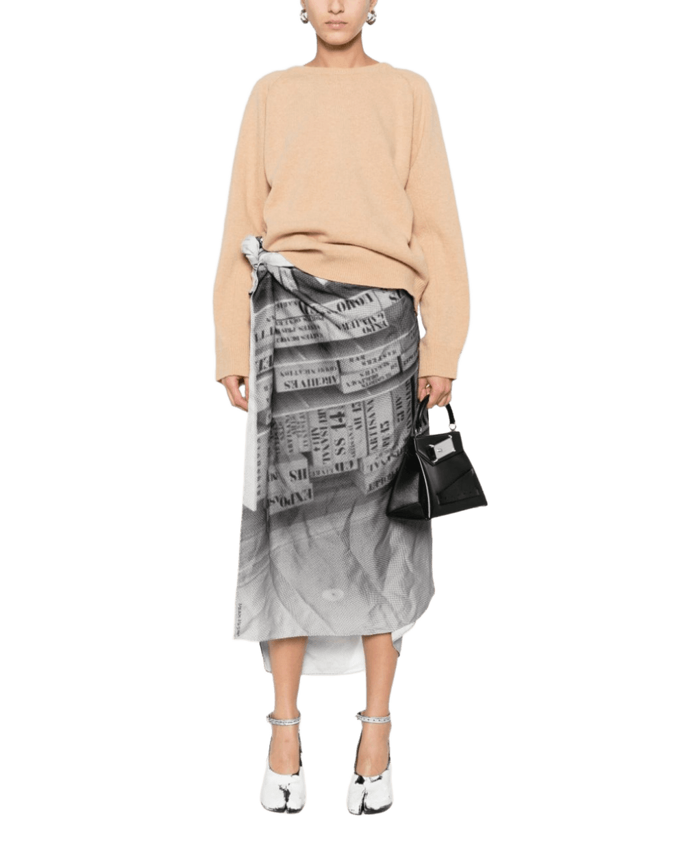 Maison Margiela Camel Sweater Sweaters