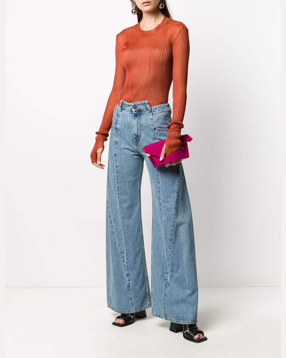 Maison Margiela Clear Blue Jeans Glam Steals