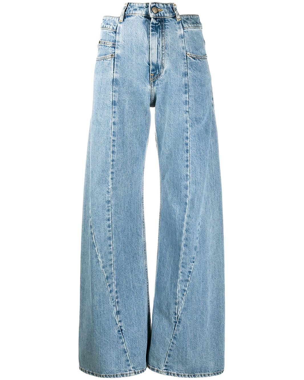 Maison Margiela Clear Blue Jeans Glam Steals