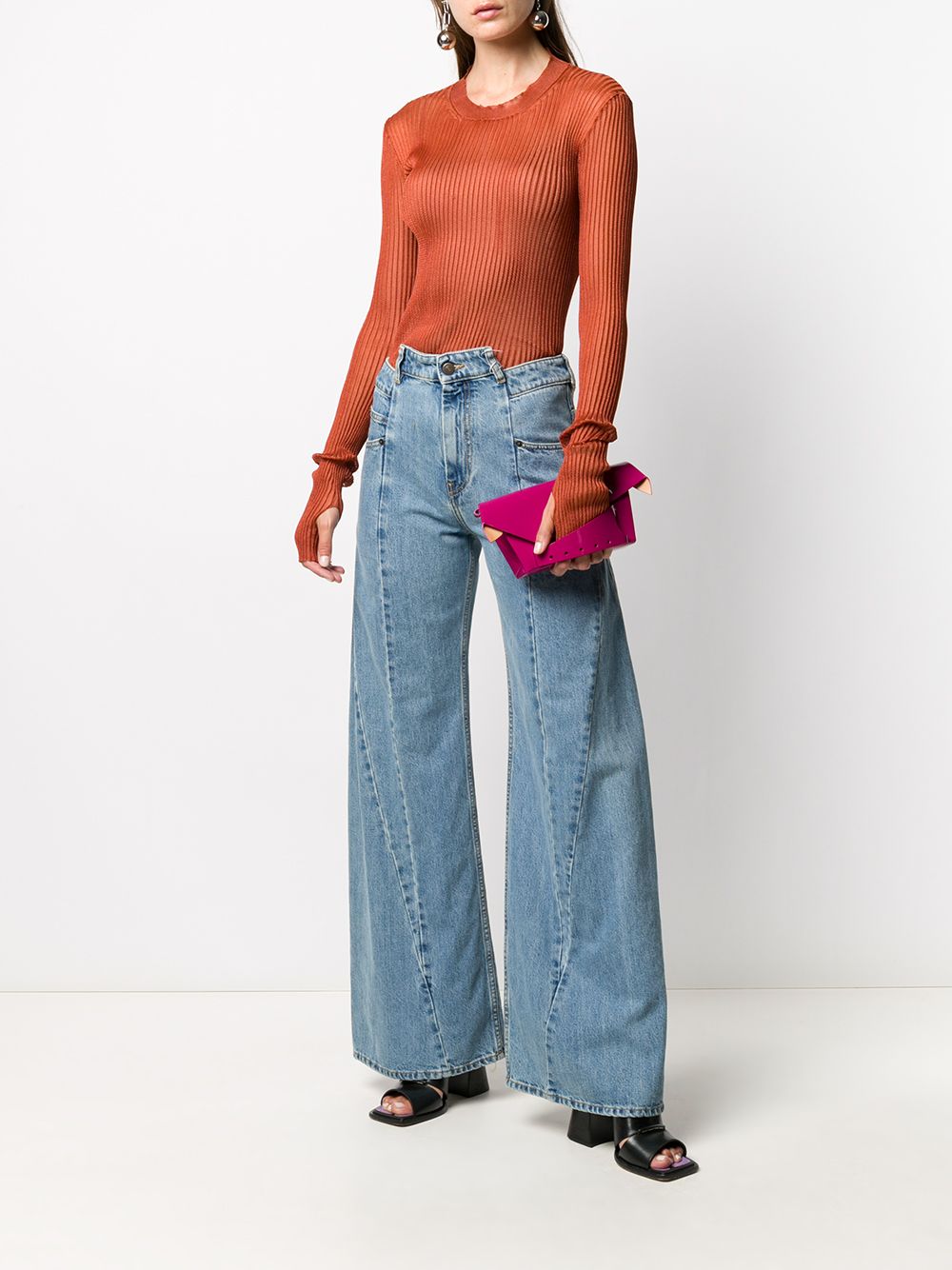 Maison Margiela Clear Blue Jeans Glam Steals