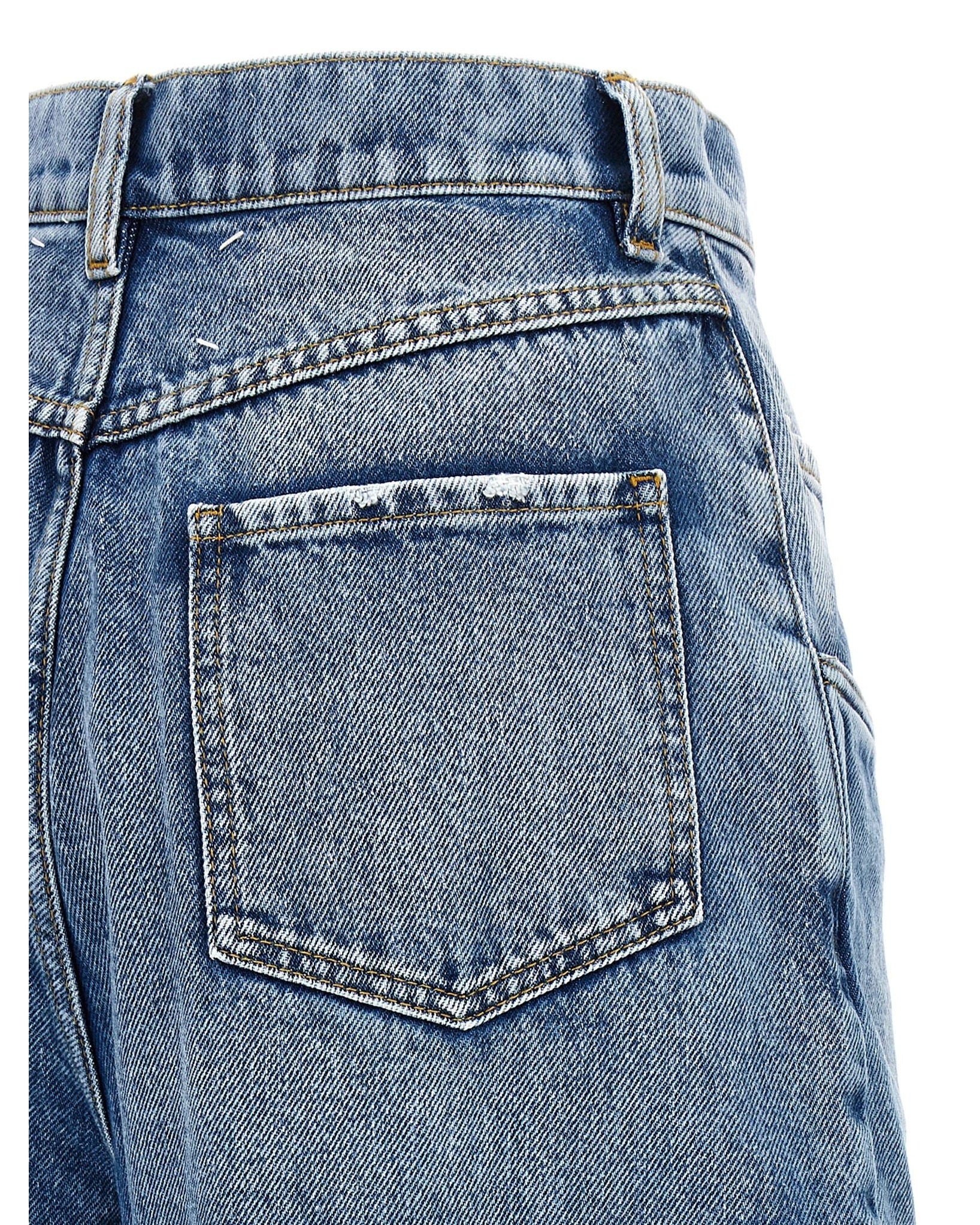 Maison Margiela Cut Out Jeans Glam Steals
