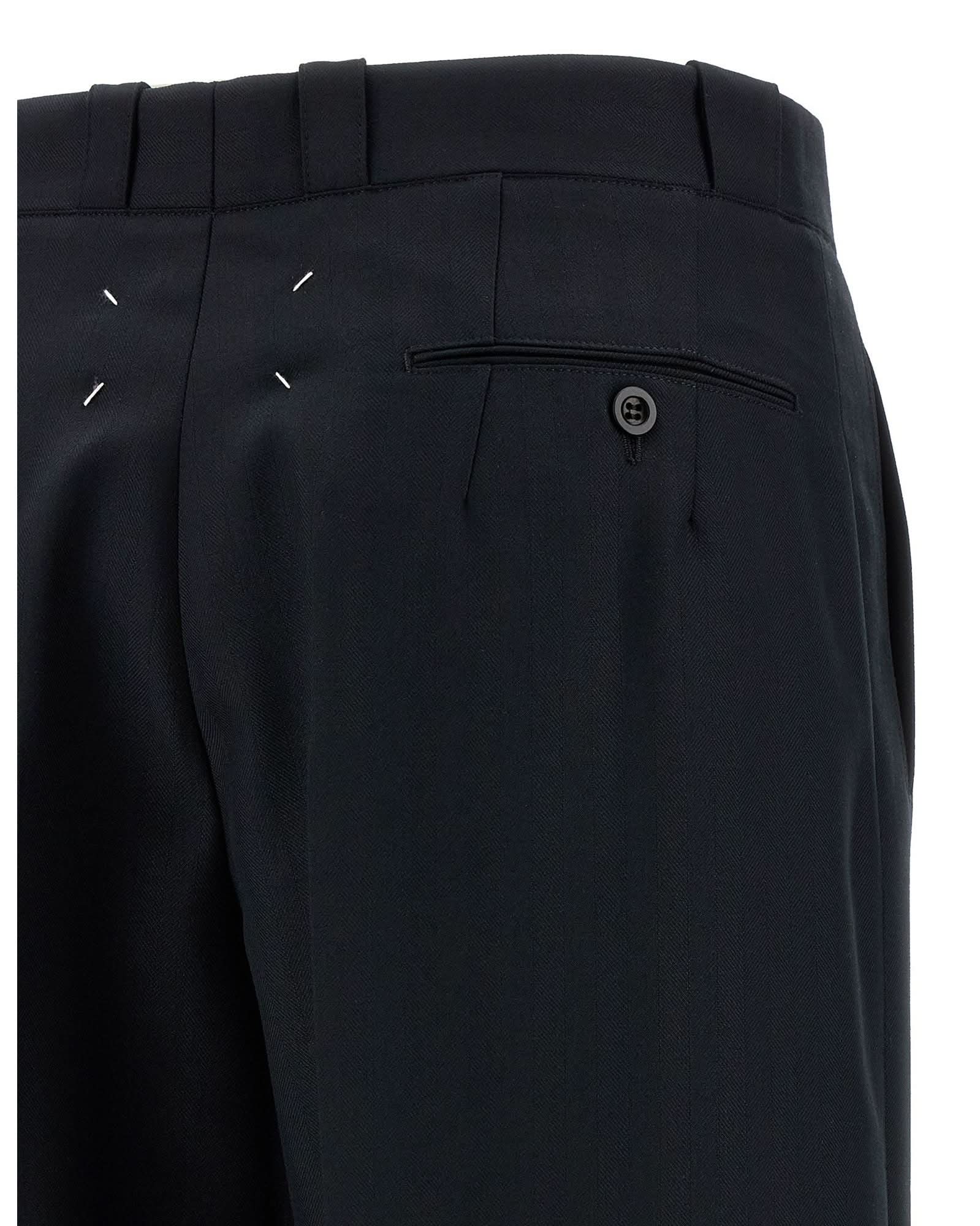 Maison Margiela Herringbone Trouser Glam Steals