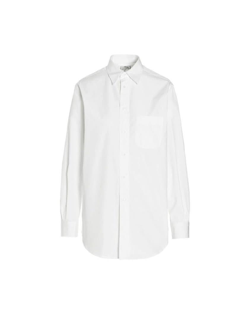 Maison Margiela White Cotton Shirt Glam Steals
