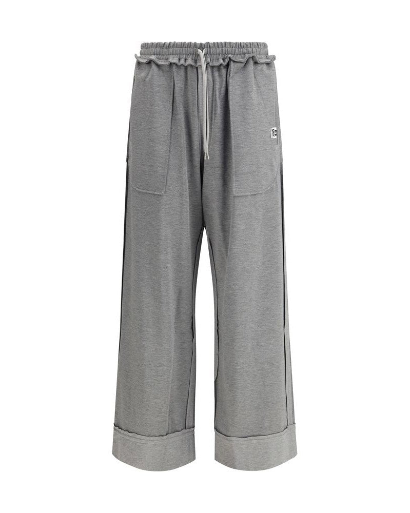 Maison Mihara Yasuhiro Gray Rayon Casual Pant Glam Steals