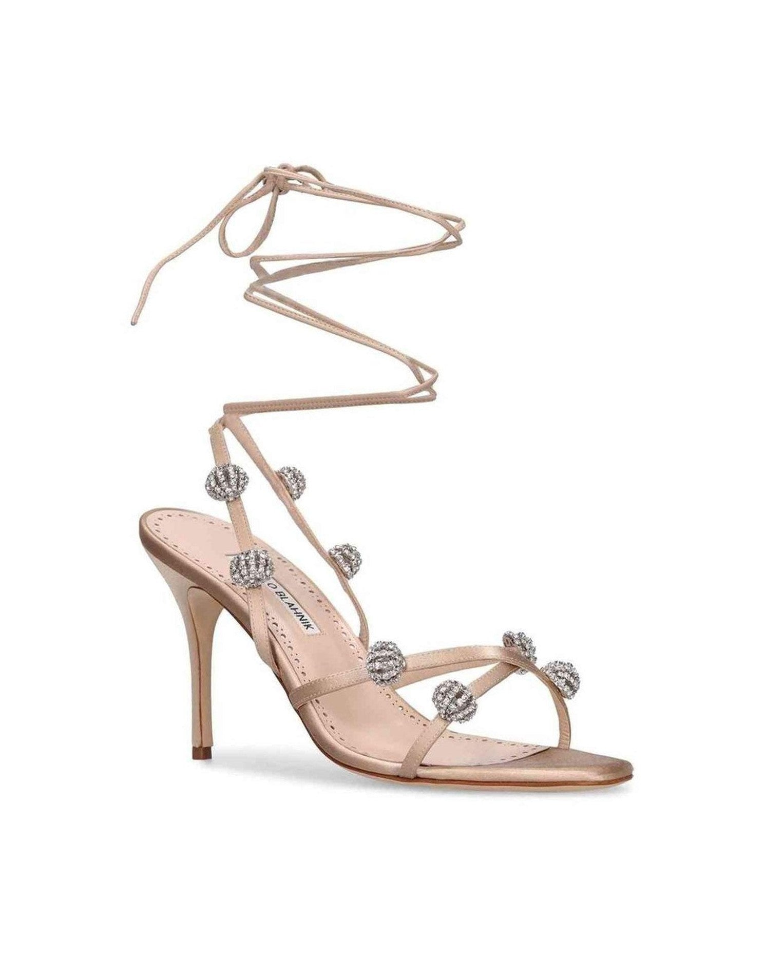 Manolo Blahnik Elsaka 090 Sandals Glam Steals