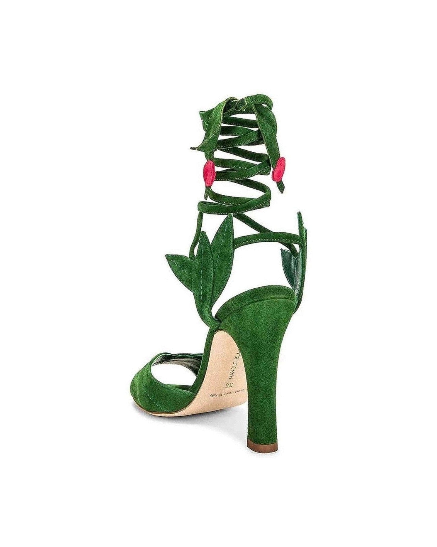 Manolo Blahnik Ossie 105 Wrap Sandals Glam Steals