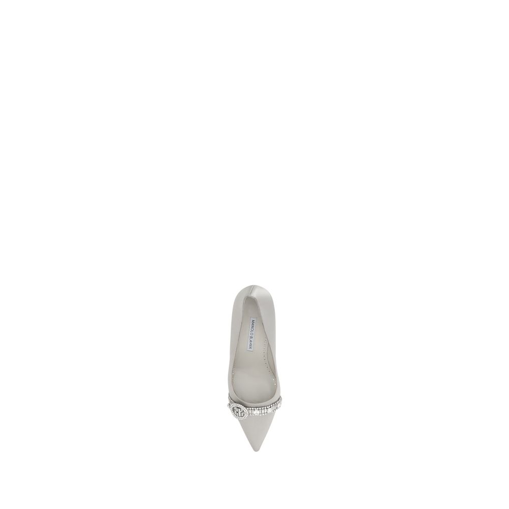 Manolo Blahnik Satin Asapump Pumps Glam Steals