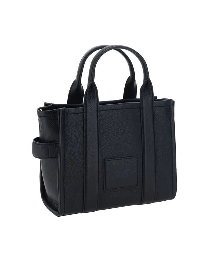 Marc Jacobs Black Calf Leather Bos Taurus Handbag Shopper Bags