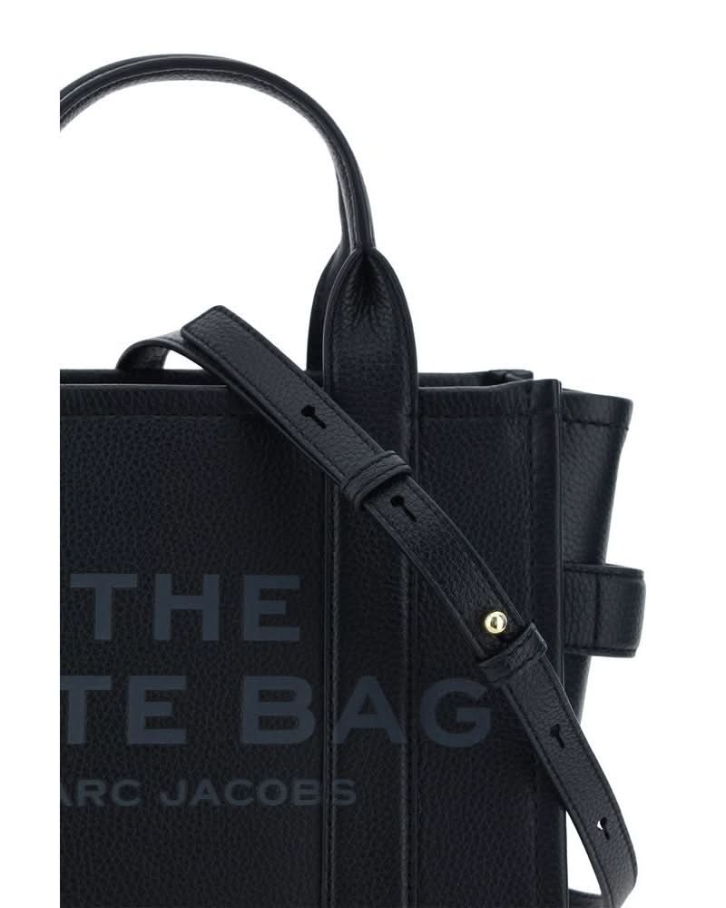 Marc Jacobs Black Calf Leather Bos Taurus Handbag Shopper Bags