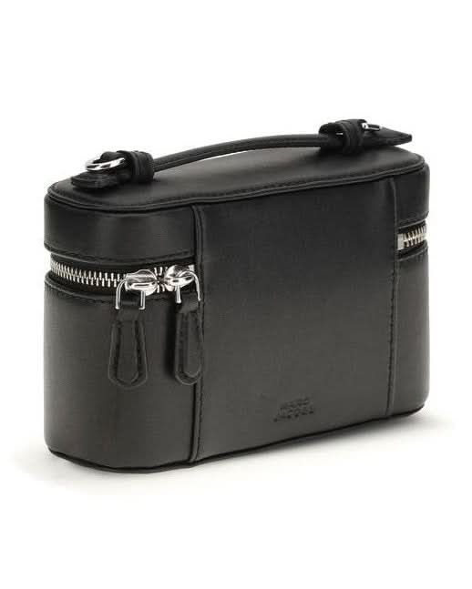 Marc Jacobs Black Calf Leather Bos Taurus Shoulder Bag