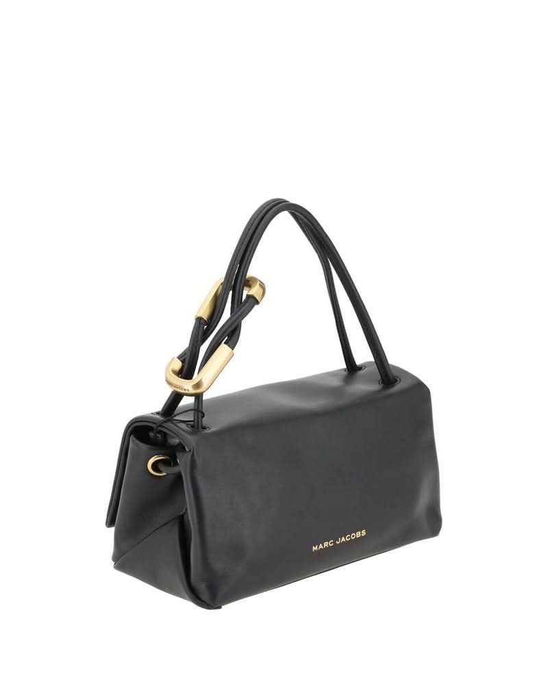 Marc Jacobs Black Calf Leather Bos Taurus Shoulder Bag